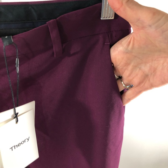 Theory Treeca Wool Career Pant NWT MSRP $275 - Picture 4 of 8